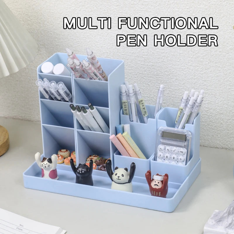 Pen holder Desk Organizer pencil holder Organizers For Desktop Stand Pens Office Accessories school Stationery Storage holders